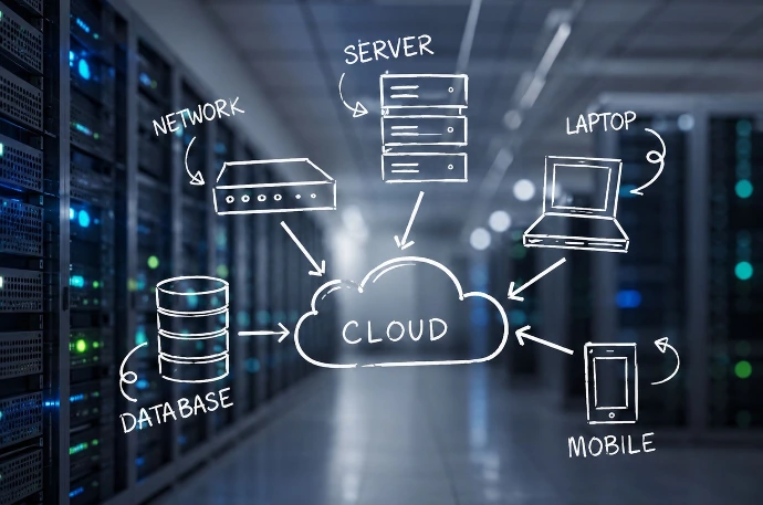 image représentant la thématique Data et base de données