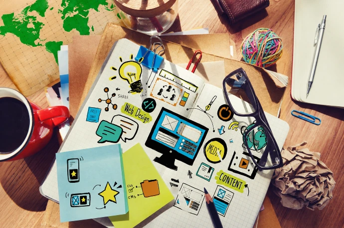 image représentant la thématique Marketing digital et création de contenu